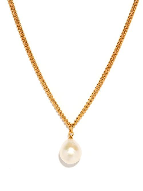 Matchesfashion.com Otiumberg - Pearl & 14kt Gold-vermeil Necklace - Womens - Pearl