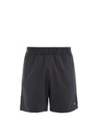 Matchesfashion.com Calvin Klein Performance - Logo-waistband Technical-shell Shorts - Mens - Black