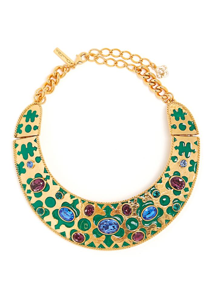 Oscar De La Renta Crystal-embellished Necklace