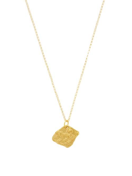 Matchesfashion.com Alighieri - Tiger 24kt Gold-plated Necklace - Womens - Yellow Gold