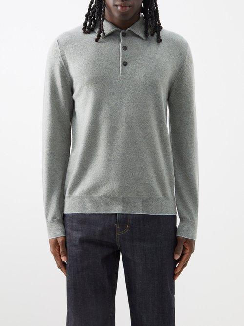 Paul Smith - Wool Knitted Polo Top - Mens - Green