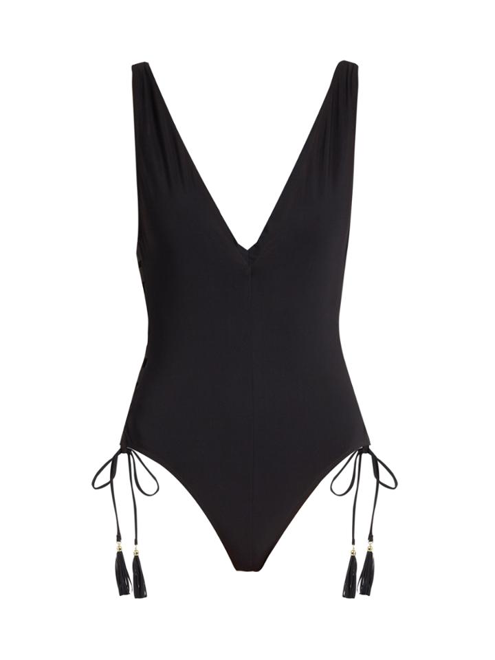 Zimmermann Divinity Laced-side Swimsuit