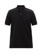 Paul Smith - Rainbow-button Cotton-piqu Polo Shirt - Mens - Black