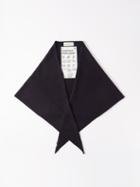 Extreme Cashmere - No.150 Witch Stretch-cashmere Triangle Scarf - Womens - Dark Navy