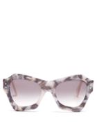 Roksanda X Cutler And Gross Angular Acetate Sunglasses