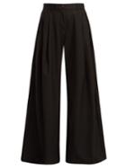 Nili Lotan Inez Wide-leg Wool Trousers