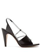 Matchesfashion.com Givenchy - Show Line Leather High Heel Sandals - Womens - Black