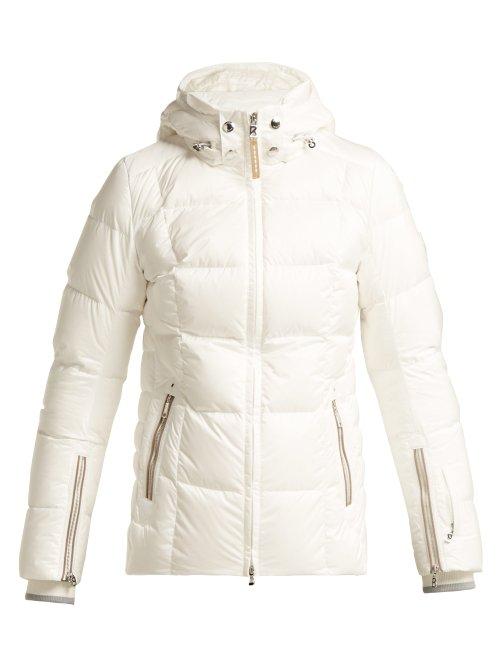 Matchesfashion.com Bogner - Vera Quilted Ski Jacket - Womens - White