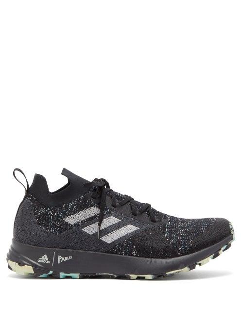 Matchesfashion.com Adidas Originals - Terrex Two Parley Primeknit Trainers - Mens - Black