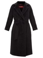 Matchesfashion.com Max Mara Studio - Genarca Coat - Womens - Black