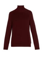 Matchesfashion.com Paul Smith - Roll Neck Wool Sweater - Mens - Burgundy