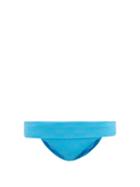 Matchesfashion.com Melissa Odabash - Brussels Zigzag-jacquard Bikini Briefs - Womens - Blue