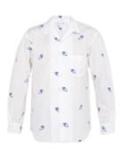 Matchesfashion.com Comme Des Garons Shirt - Eye Jacquard Woven Cotton Shirt - Mens - White