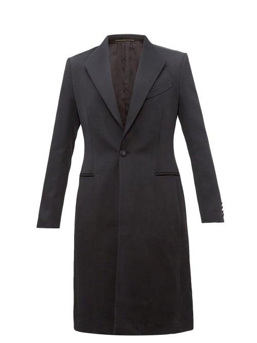 Matchesfashion.com Givenchy - Single Button Satin Tuxedo Coat - Mens - Black