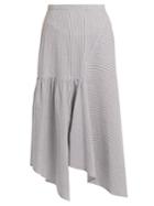 Rachel Comey Steady Cotton-seersucker Skirt
