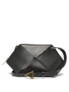 Ladies Bags Bottega Veneta - Pouch Small Grained-leather Cross-body Bag - Womens - Black