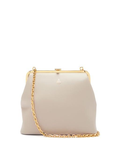 Matchesfashion.com Mark Cross - Susana Leather Cross-body Bag - Womens - Grey