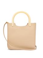 Matchesfashion.com By Far - Eric Leather Handbag - Womens - Cream