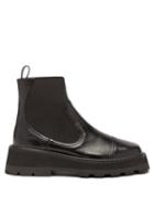Jimmy Choo - Clayton Raised-sole Leather Chelsea Boots - Womens - Black