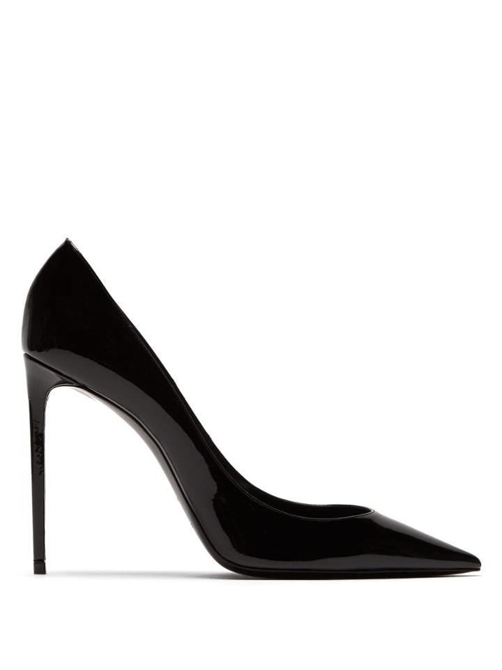 Saint Laurent Zoe Patent-leather Pumps