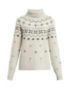 Matchesfashion.com Bogner - Sinta Roll Neck Cashmere Sweater - Womens - Light Grey