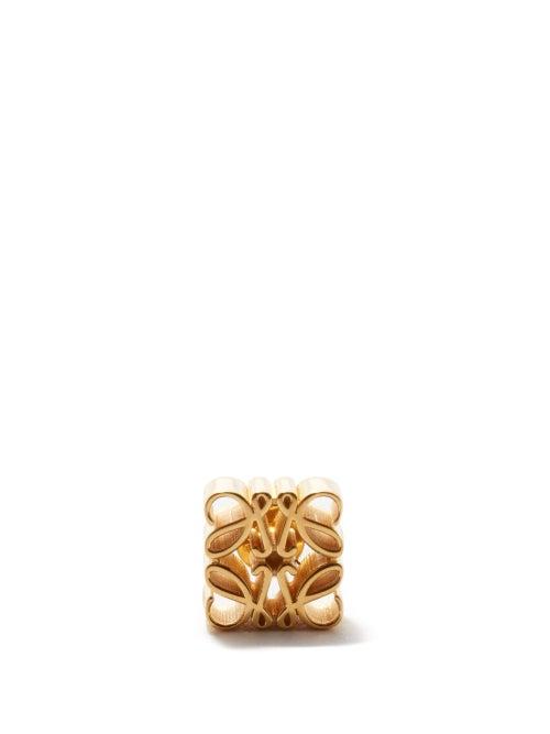 Loewe - Anagram Stud Earrings - Womens - Gold