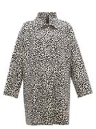 Matchesfashion.com Norma Kamali - Leopard Print Single Breasted Coat - Womens - Leopard