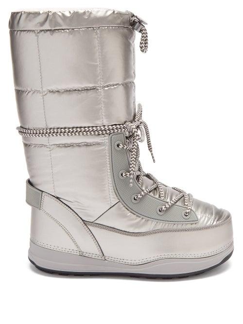 Bogner - Les Arcs Water-repellent Snow Boots - Womens - Silver
