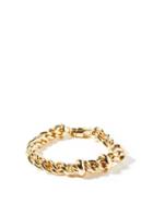 Matchesfashion.com Lauren Rubinski - Spiral-chain 14kt Gold Bracelet - Womens - Yellow Gold