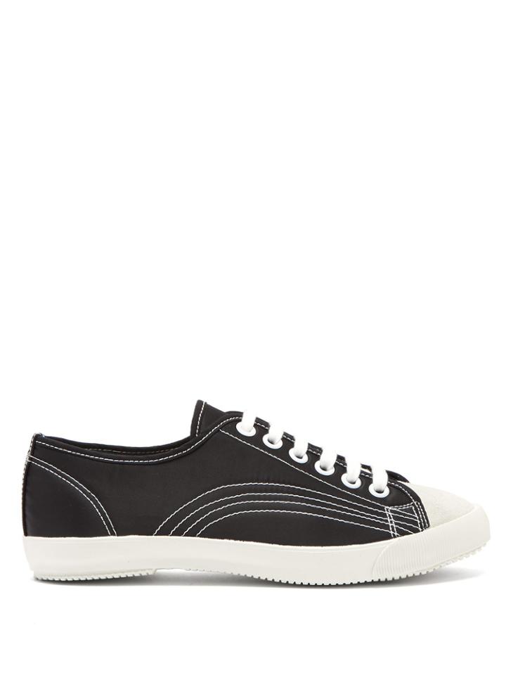 Comme Des Garçons Girl Stitched Low-top Satin Sneakers