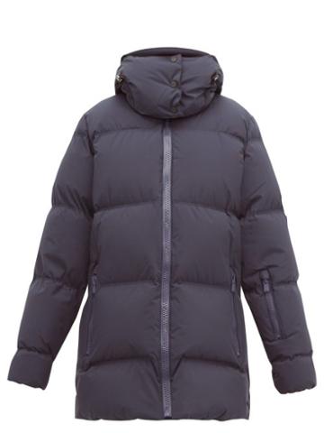 Matchesfashion.com Aztech Mountain - Elk Quilted Down Jacket - Womens - Navy