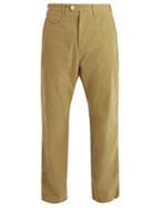 Matchesfashion.com The Lost Explorer - Honey Badger Cotton Chino Trousers - Mens - Tan