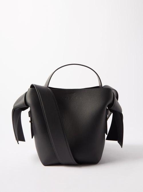 Acne Studios - Musubi Mini Leather Cross-body Bag - Womens - Black