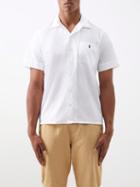 Polo Ralph Lauren - Logo-embroidered Cotton-poplin Shirt - Mens - White