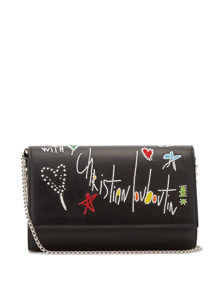 Christian Louboutin Loubitag Paloma Clutch