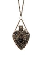 Matchesfashion.com Saint Laurent - Heart Necklace - Womens - Silver