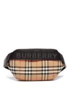 Matchesfashion.com Burberry - Sonny Medium Haymarket Check Belt Bag - Womens - Beige Multi