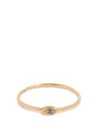 Matchesfashion.com Delfina Delettrez - Sapphire & Yellow Gold Ring - Womens - Blue