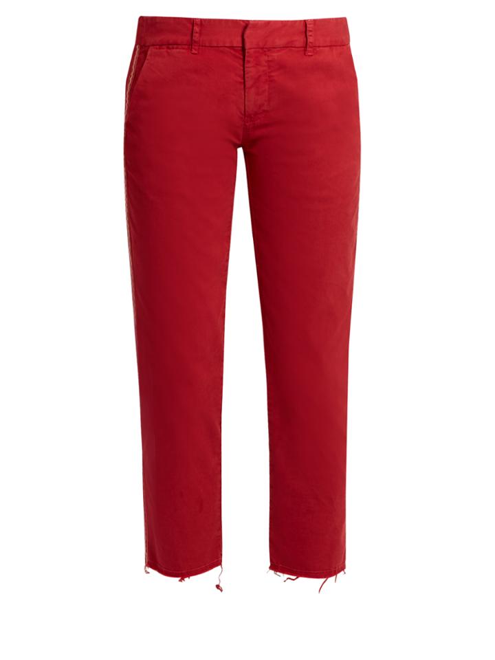 Nili Lotan East Hampton Stretch-cotton Trousers
