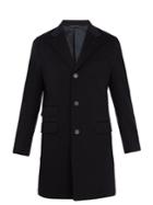 Thom Sweeney Single-breasted Wool And Cashmere-blend Coat