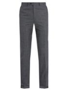 Brioni Mid-rise Slim-leg Wool-blend Trousers