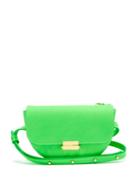 Matchesfashion.com Wandler - Anna Buckle Leather Belt Bag - Womens - Green