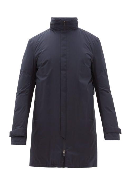 Matchesfashion.com Herno - Laminar Gore Tex Down Parka - Mens - Navy