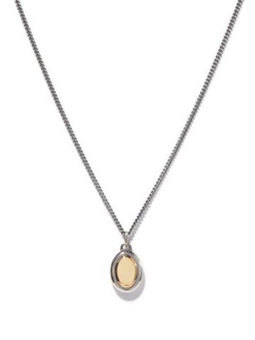 M Cohen - Ovi Pira 18kt Gold & Sterling-silver Necklace - Mens - Gold