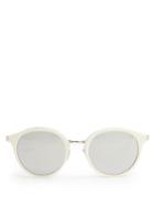 Saint Laurent Mirrored Round-frame Sunglasses