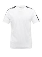 Matchesfashion.com Givenchy - Logo-tape Cotton-jersey T-shirt - Mens - White