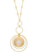 Matchesfashion.com Joelle Kharrat - Chapiteau Gold Plated Necklace - Womens - White