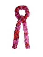 Matchesfashion.com Missoni - Skinny Fine Knit Bi Colour Scarf - Womens - Pink