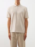 Arch4 - Mr Rochester Knitted-cashmere Polo Shirt - Mens - Beige