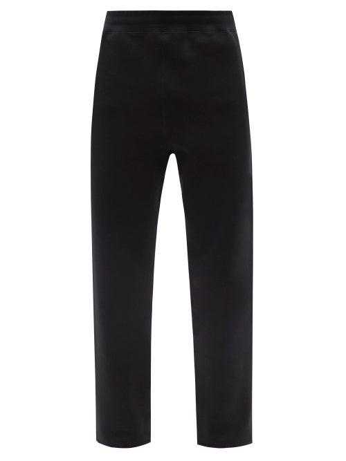 The Row - Dolin Elasticated-waist Jersey Track Pants - Mens - Black